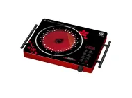 How does an electric ceramic cooktop work?