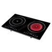 Model LAVIT-2202 – Tabletop Double Cooker, 1 Induction + 1 Infrared Ceramic, Dual Voltage