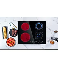 Gas-Electric Combination Stoves