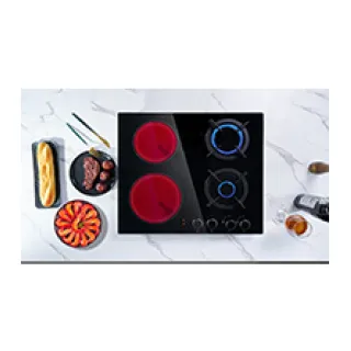 Gas-Electric Combination Stoves