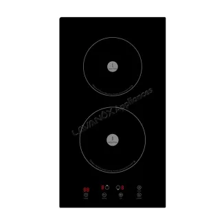 LAVI-2C002 Built-in Double Induction Cooktop | Touch Sensor Control | Auto Cookware Recognition | Safety Lock & Timer | Waterproof Design