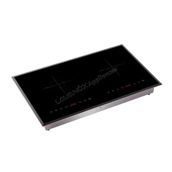 Model LAVI-198–Double Induction Cooker, Tabletop/Built-in, 2000W + 2000W