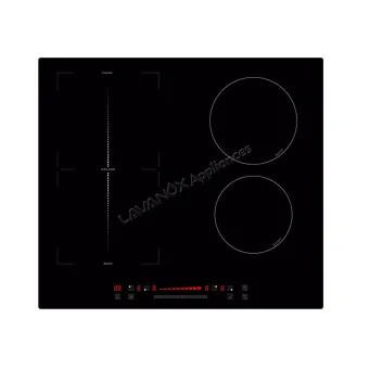 Model LAVI-4C003 – Built-in Induction Cooktop, Zone-Free Heating, 9 Power Levels