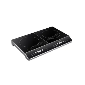 Model LAVI-2C020 – Double Induction Cooker, Dual Voltage, Tabletop Design