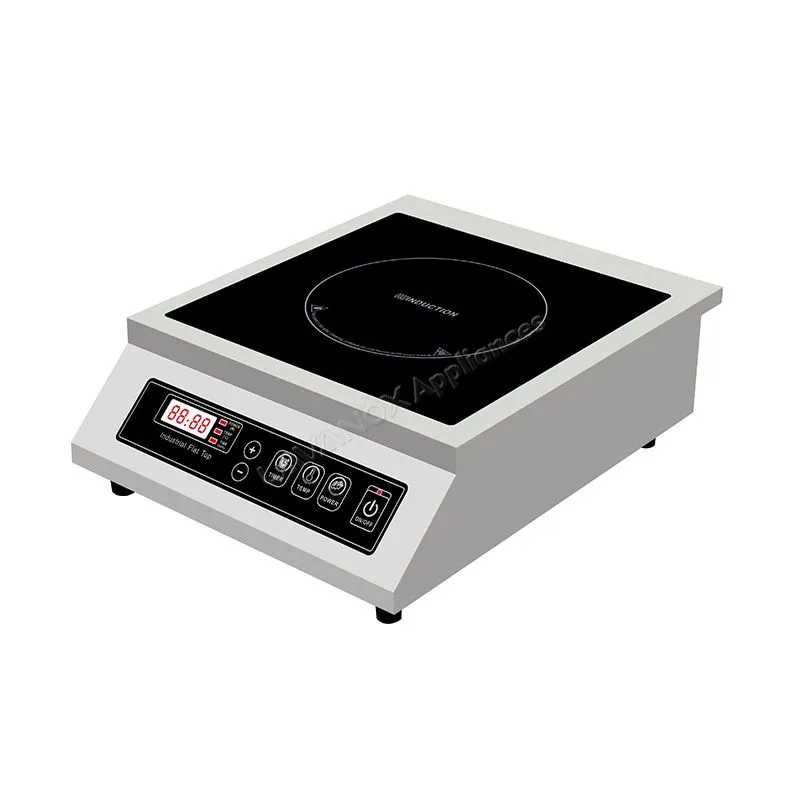 Do induction cooktops produce heat in the kitchen?