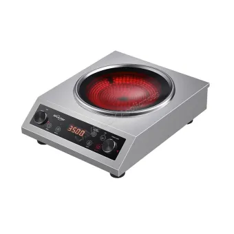 Model LAVT‑107 3500W Commercial Recessed Electric Ceramic Cooker with Double Ring Infrared Heating