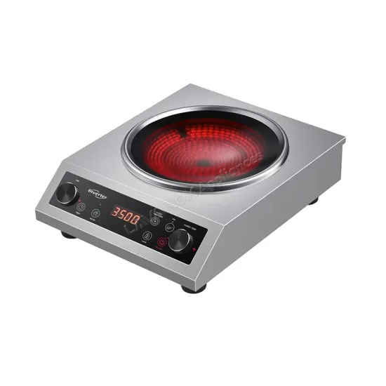 Model LAVT‑107 3500W Commercial Recessed Electric Ceramic Cooker with Double Ring Infrared Heating